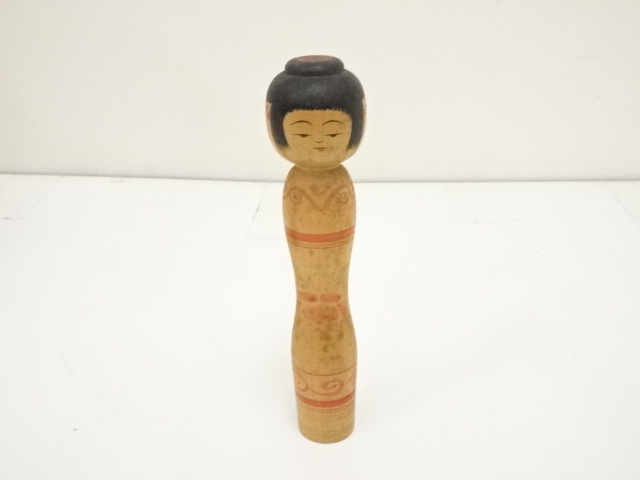 郷土玩具　阿保六知秀造　こけし（18.8cm）